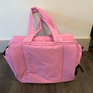 Calpak Luka Duffle in Bubblegum